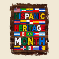 Hispanic Haritage Month Flags With Background Premium Tee | Teevron