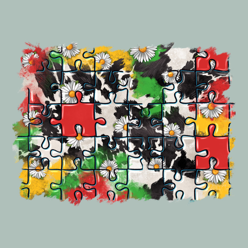 Autism Background Heavyweight Hoodie by CowGirlArtShop | Teevron