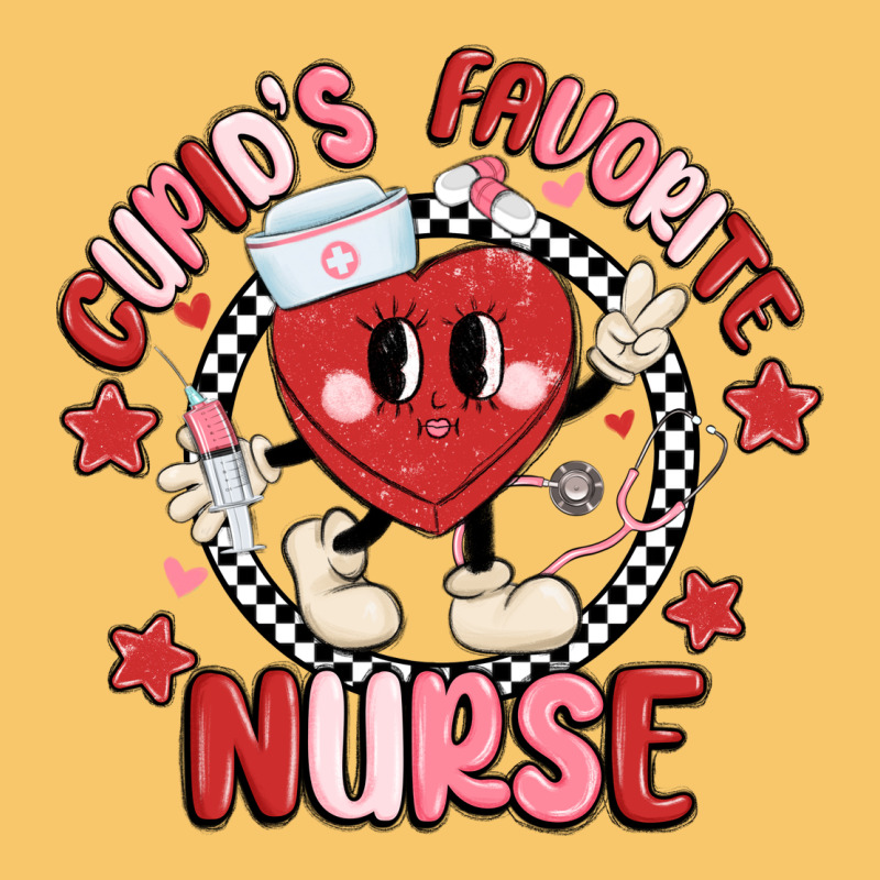 Cupids Favorite Nurse Vintage Hoodie by MaliasSmallBusiness | Teevron