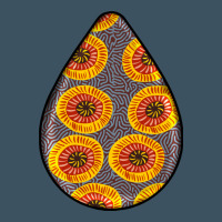 African Fabric Pattern Teardrop Earrings 5 Urban Hoodie | Teevron
