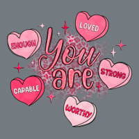 You Are Enough Valentines Day Heavyweight Sweatshirt | Teevron