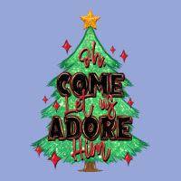 Oh Come Let Us Adore Him Christmas Tree Classic Tee | Teevron