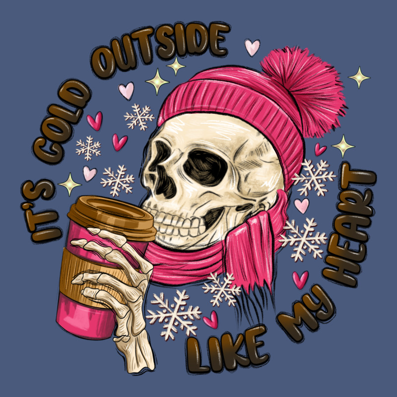 Its Cold Outside Like My Heart Vintage Hoodie by MaliasSmallBusiness | Teevron