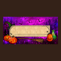 Halloween Witch Custom License Plate Heavy Core Tee | Teevron