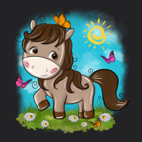 Little Cute Horse Vintage Tee | Teevron