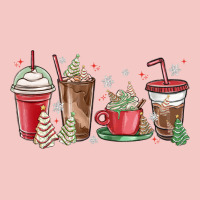 Christmas Tree Cake And Coffee Cups Urban Heavy Tee | Teevron