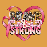 Brave And Strong Cancer Awareness Premium Hoodie | Teevron