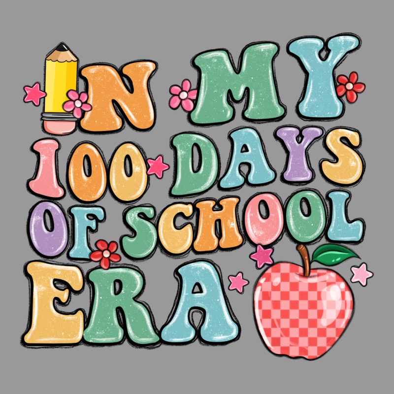 In My 100 Days Of School Era Vintage Hoodie by MaliasSmallBusiness | Teevron