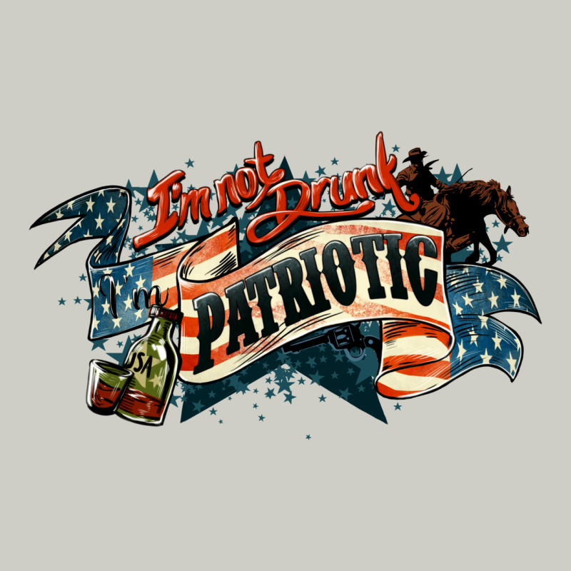 I'm Not Drunk I'm Patriotic 4th Of July Heavyweight Hoodie by HowdyJamesFarm | Teevron