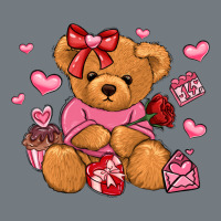 Valentines Day Teddy Bear Heavyweight Sweatshirt | Teevron