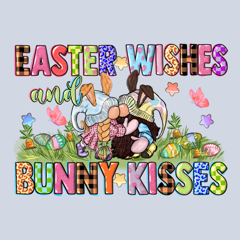 Easter Wishes And Bunny Kisses Easter Gnomies  Eas Premium Sweatshirt by CowGirlArtShop | Teevron