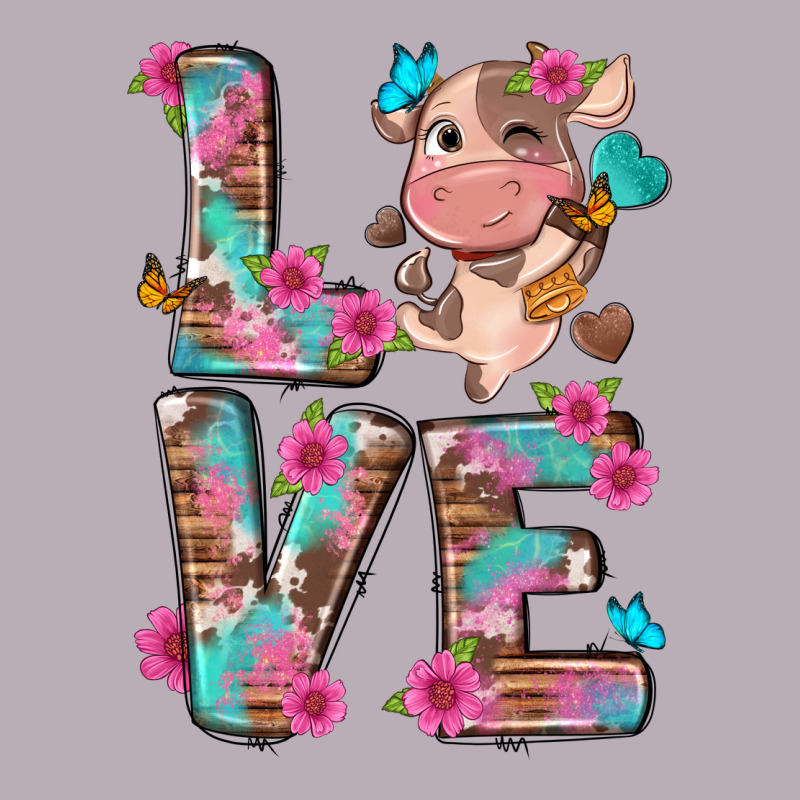 Love Little Cute Cow Vintage Tee by NancyCooperArtShop | Teevron