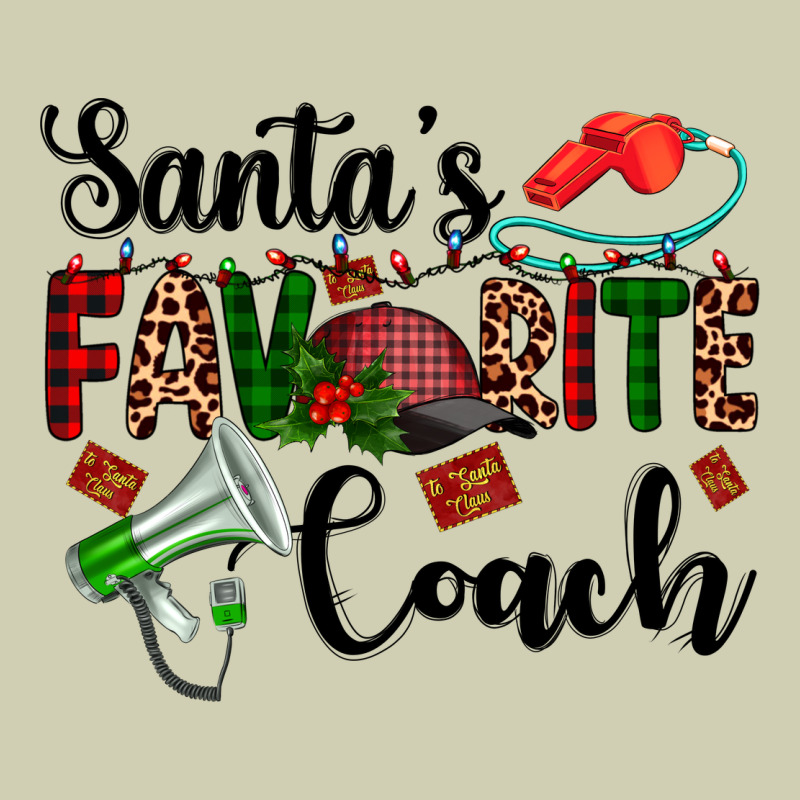 Santa's Favorite Coach Heavy Core Tee by AdoDesignShop | Teevron