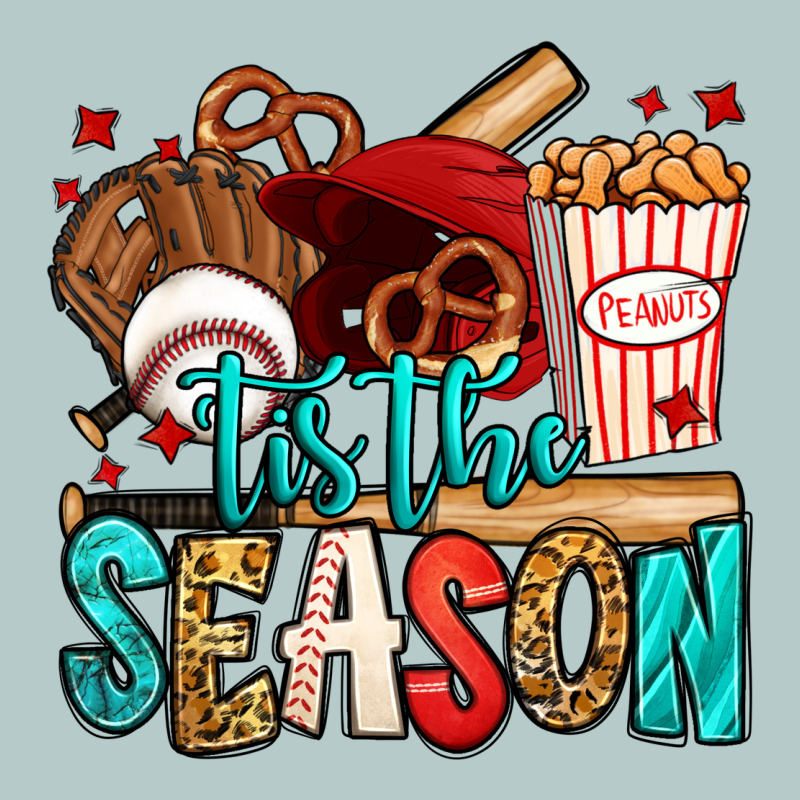 'tis The Season Baseball Game Heavy Core Tee by Jasminsmagicworld | Teevron