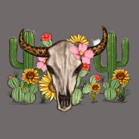 Bull Skull With Cactus Urban Heavy Tee | Teevron
