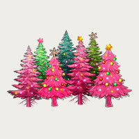 Christmas Tress With Lights Zipper Hoodie | Teevron