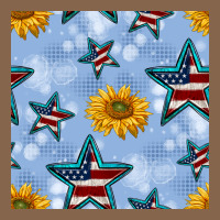 Patriotic Stars And Sunflower Premium Tee | Teevron
