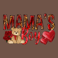 Mamas Boy With Leopard Mother's Day Premium Sweatshirt | Teevron