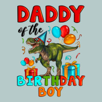 Daddy Of The Birthday Boy T Rex Heavy Core Tee | Teevron