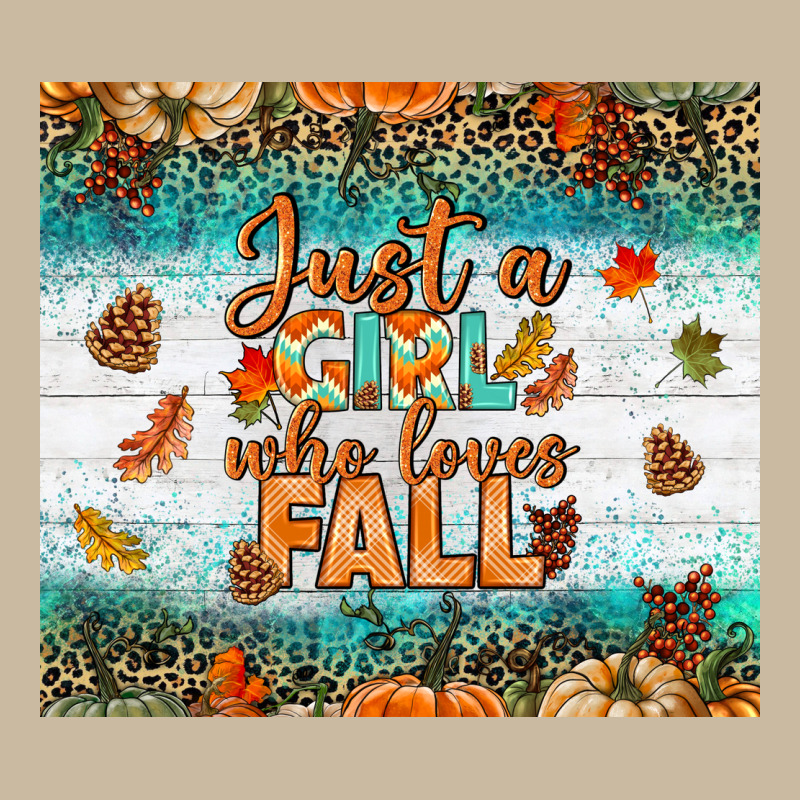 Just A Girl Who Loves Fall Tumbler Long Sleeve Tee by BundleAndBundleShop | Teevron