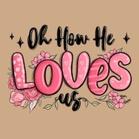 Oh How He Loves Us Vintage Hoodie | Teevron