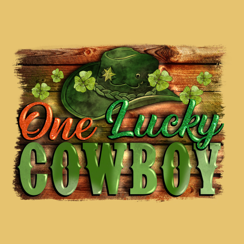 One Lucky Cowboy St. Patrick's Day Premium Sweatshirt by CowGirlArtShop | Teevron