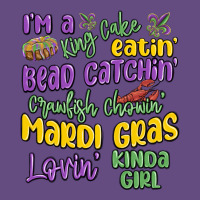 I'm A King Cake Eatin' Mardi Gras Lovin' Kinda Gir Vintage Hoodie | Teevron