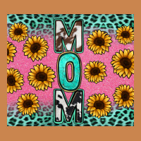 Mom Sunflower Glitter Heavyweight Hoodie | Teevron