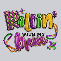 Rollin' With My Krewe Mardi Gras Heavyweight Sweatshirt | Teevron