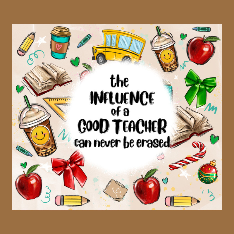 The Influence Of A Good Teacher Can Never Be Erase Vintage Tee by MaliasSmallBusiness | Teevron