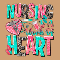 Nursing Is A Work Of Heart Vintage Tee | Teevron