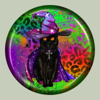 Halloween Round Earrings Long Sleeve Tee | Teevron