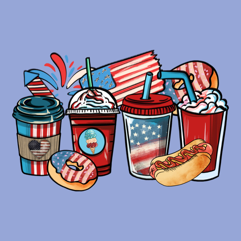 4th Of July Coffee Cups Classic Tee by NancyCooperArtShop | Teevron