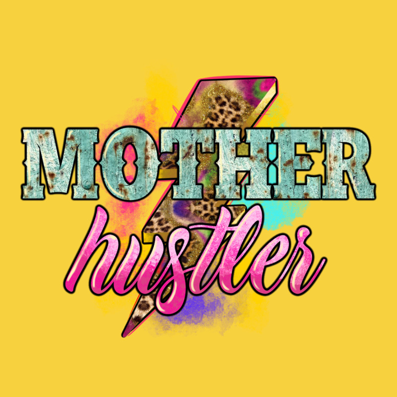 Mother Hustler Lightning Bolt Mother's Day Premium Sweatshirt by HowdyJamesFarm | Teevron