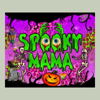 Spooky Mama Tumbler Long Sleeve Tee | Teevron