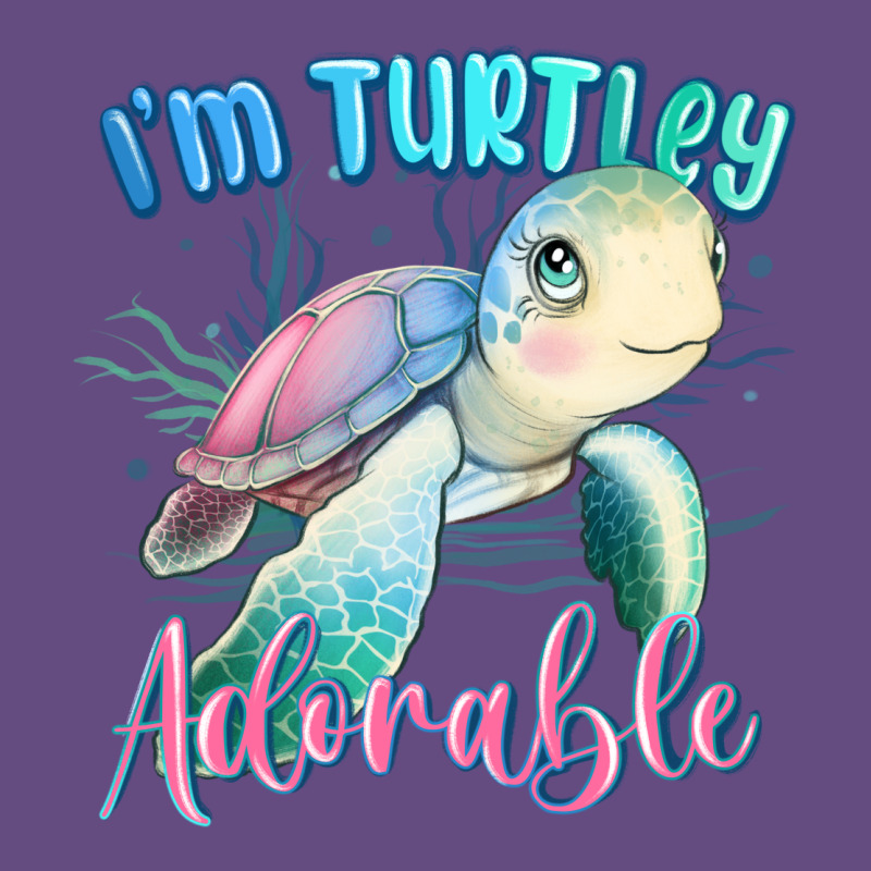 Im Turtley Adorable Turtle Vintage Hoodie by MaliasSmallBusiness | Teevron