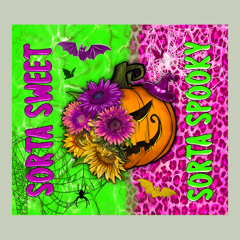 Sorta Sweet Sorta Spooky Tumbler Long Sleeve Tee by BundleAndBundleShop | Teevron