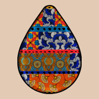 African Fabric Pattern Teardrop Earrings 4 Urban Hoodie | Teevron