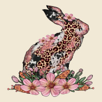 Bunny With Blossom Flower Premium Tee | Teevron