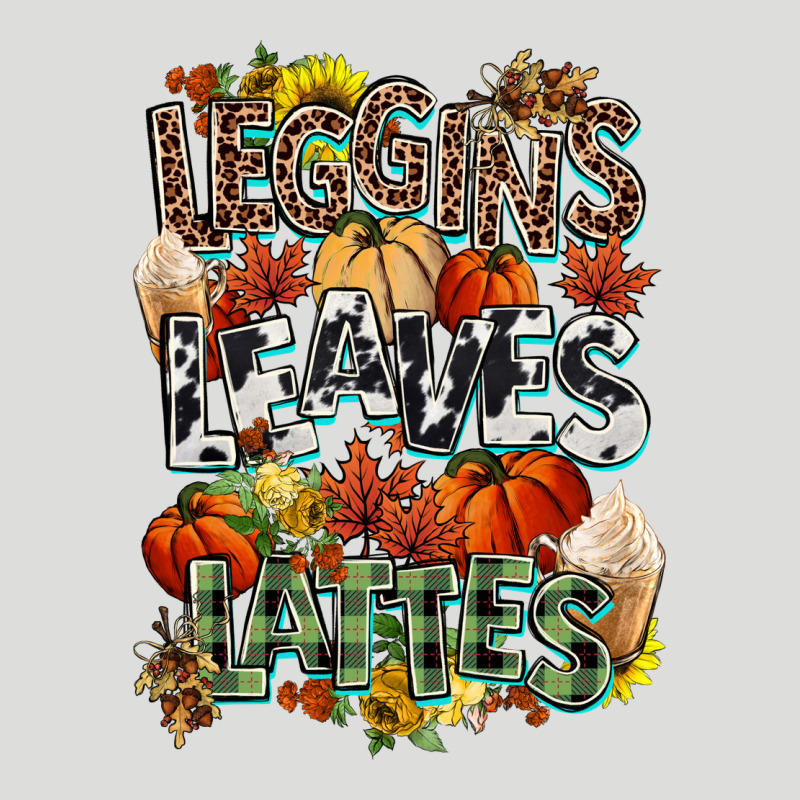 Leaves Lattes Fall Pumpkin Zipper Hoodie by NancyCooperArtShop | Teevron