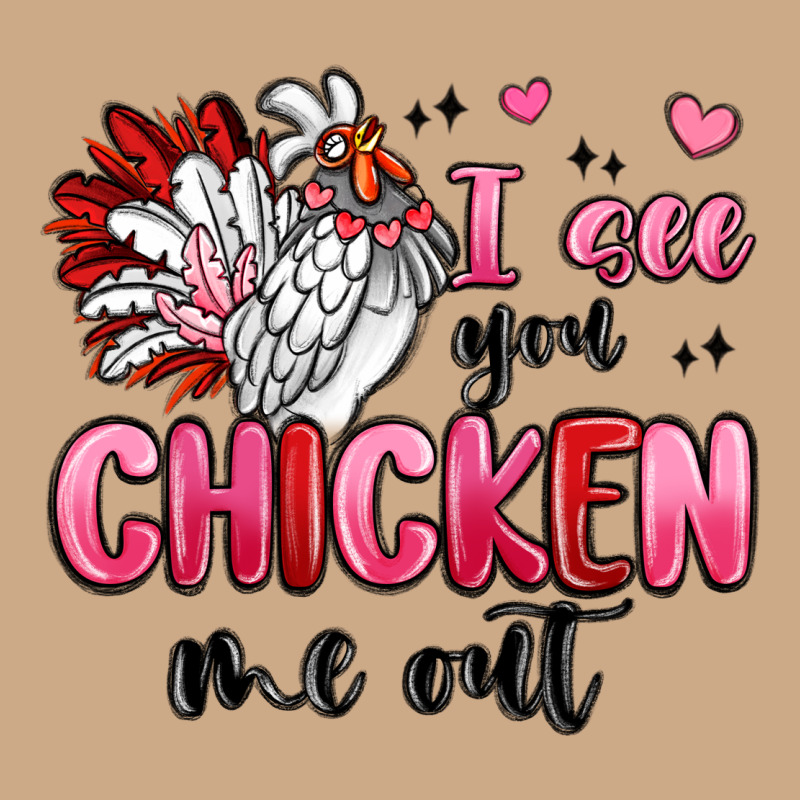 I See You Chicken Out Vintage Hoodie by MaliasSmallBusiness | Teevron