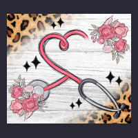 Customized Leopard Floral Nurse Vintage Tee | Teevron