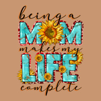 Being A Mom Makes My Life Complete Mother's Day Heavyweight Hoodie | Teevron