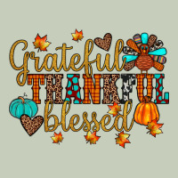 Grateful Thankful Blessed Ladies Tee | Teevron