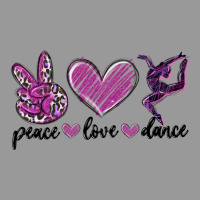 Peace Love Dance Vintage Hoodie | Teevron