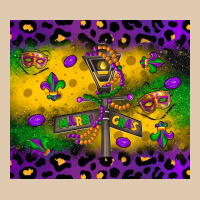 Mardi Gras Street Lights Heavyweight Sweatshirt | Teevron