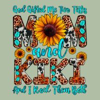 God Gifted Me Two Titles Mom And Kiki And I Rock T Urban Heavy Tee | Teevron