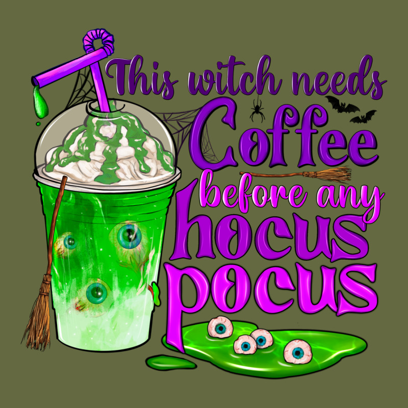 This Witch Needs Coffee Before Any Hocus Pocus Long Sleeve Tee by BundleAndBundleShop | Teevron