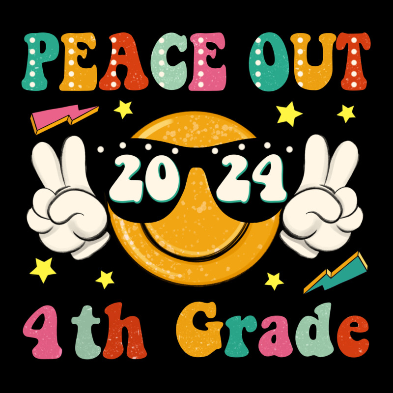 Peace Out 2024 4th Grade Premium Tee by JahusDesignShop | Teevron