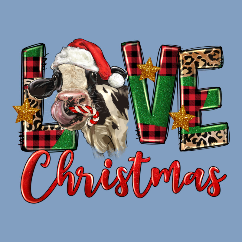 Love Christmas Holstein Heifer Urban Hoodie by FaDigitalArtStudio | Teevron